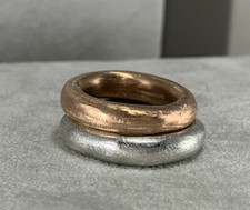 Anello Fascione fedone argento