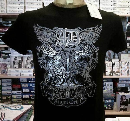 Shirt maglia uomo angel - t-shirt,