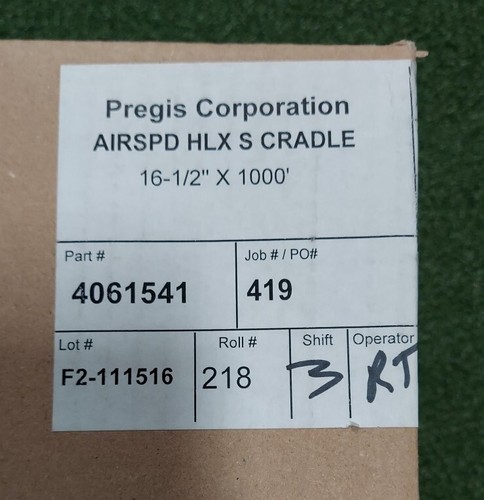 Pregis 4061541 air speed fit - pregis,