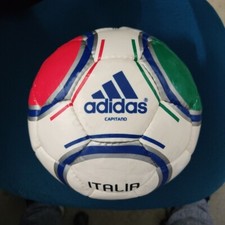ADIDAS CAPITANO Italia Size 5 Pallone calcio da collezione Tricolore No Maglia
