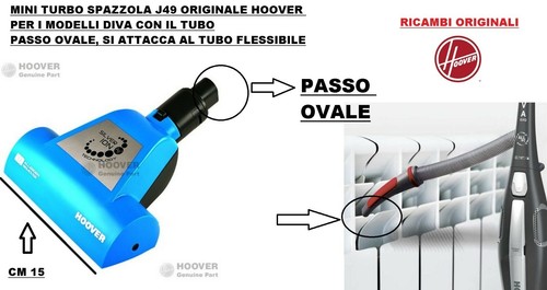 Mini turbo spazzola con - spazzola,
