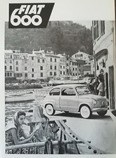 VECCHIA PUBBLICITA' FIAT 600