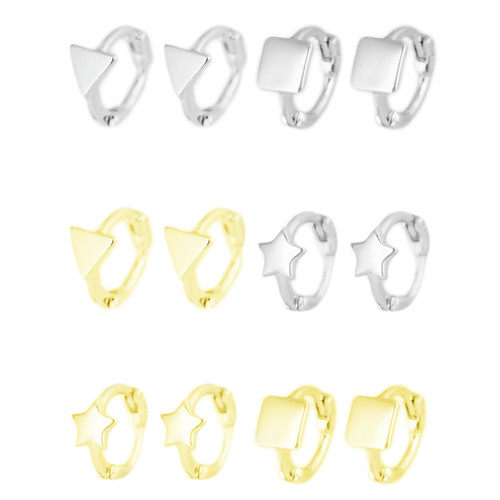 Argento sterling mini 5mm - mini, 5.5mm