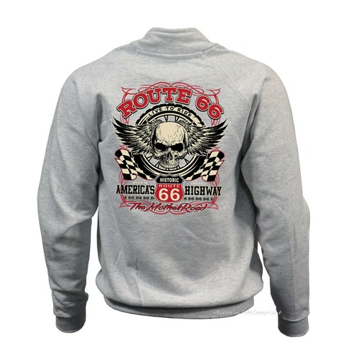 Giacca biker teschio teschio