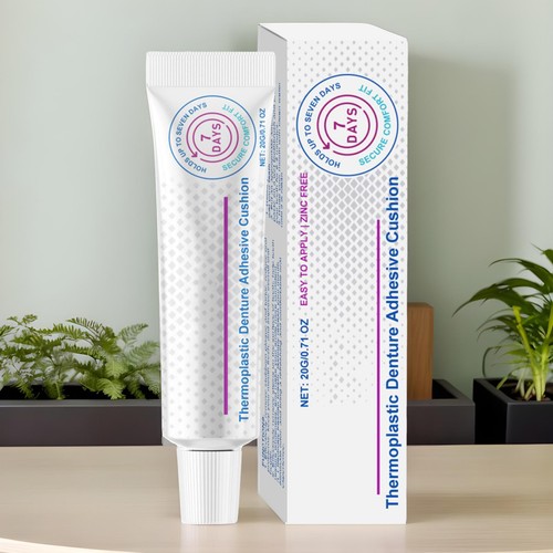 Crema adesiva per - crema, protesi