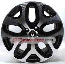 1 cerchio lega renault captur restyling r17 nero diamantato ls005846