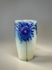 Vaso Crisantemo Gabriel Argy Rousseau Pate de Verre At Glass. 1919