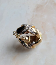 Orecchini lunghi a cerchio