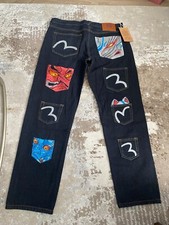 Jeans uomo Evisu denim - logo