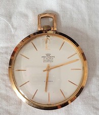 Orologio da tasca Pryngeps Extra incabloc nivaflex- Laminato oro. Pocket watch.