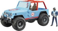 BRUDER, JEEP Cross country blu