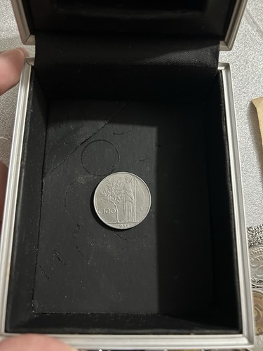 Moneta 100 lire del 1956 - moneta,