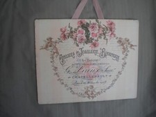 Targa da appendere shabby chic