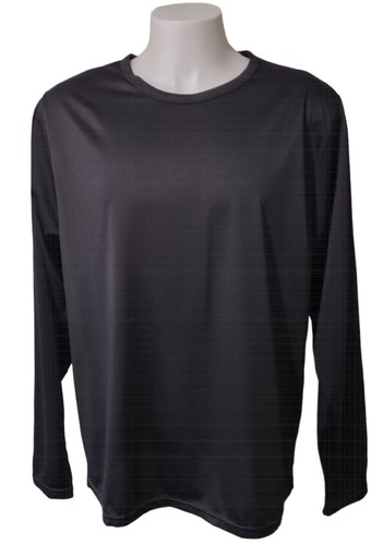 Top donna nero manica lunga