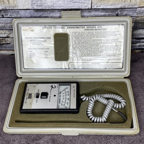 Anemometro termico dwyer 470 - dwyer, 470-1