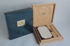 CARAN D'ACHE Stylo bille Madison plaqué or + Porte-cartes (62123)