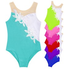 Body pattinaggio figura body bambina performance ginnastica abiti lucidi bambini