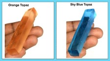 Azzurro cielo arancione - azzurro,