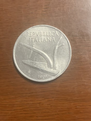 Moneta lire del 1981 - moneta, da