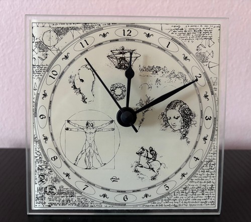 Orologio tavolo quadrato - orologio, da