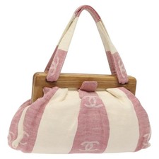CHANEL Borsa a mano in tela