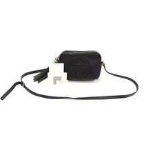 Gucci Black Leather Soho Small