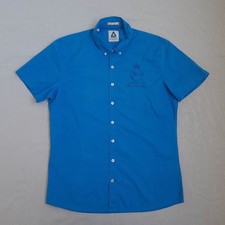 Gaastra 12° Ed. Camicia uomo Palma Vela con bottoni taglia M manica corta nautica