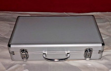 Valigetta in alluminio per monete - 5 contenitori  e chiavi