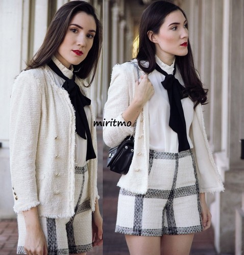 A101 zara cream tweed fantasy - zara,