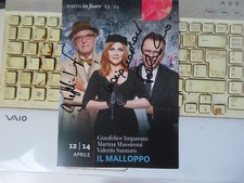 AUTOGRAFO ORIGINALE di Marina