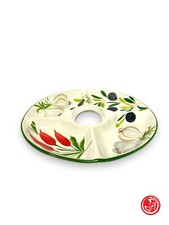Piatto per aperitivo in ceramica 