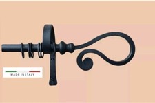 bastone tenda in ferro battuto