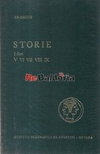 Storie - Libri  V VI VII VIII IX Istituto Geografico De Agostini - Novara Erodot