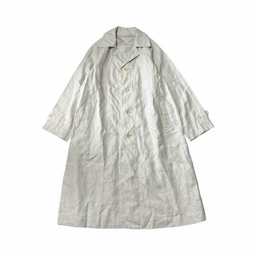 45r cappotto lungo - cappotto, lino