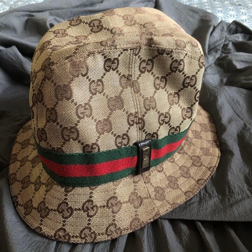 Cappello gucci canvas - cappello,