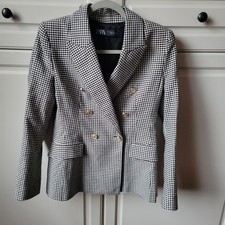 ZARA Houndstooth Double