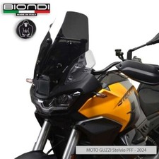 CUPOLINO STANDARD FUMÈ SCURO BIONDI MOTO GUZZI V100 STELVIO 2024   CON RADAR