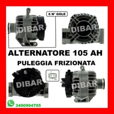 ALTERNATORE 105AH OPEL CORSA D VAN 1.3 CDTI DAL 2006 KW66 CV90 CC1248 Z13DTH