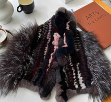 Sciarpa donna vera pelliccia