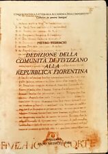 DEDIZIONE DELLA COMUNITÀ DI