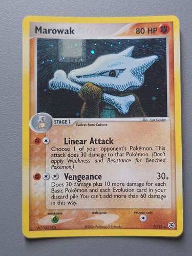 Marowak 112 firered - ex,