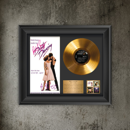 Espositore disco oro danzante