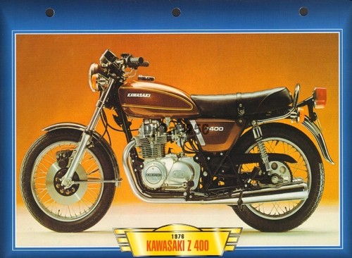 Fiche moto kawasaki - fiche, z