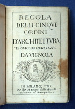 Barozzio Vignola, Regola delli