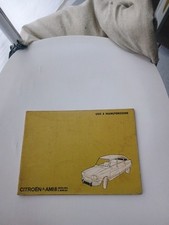 Libretto Uso E Manutenzione Citroen Ami 8