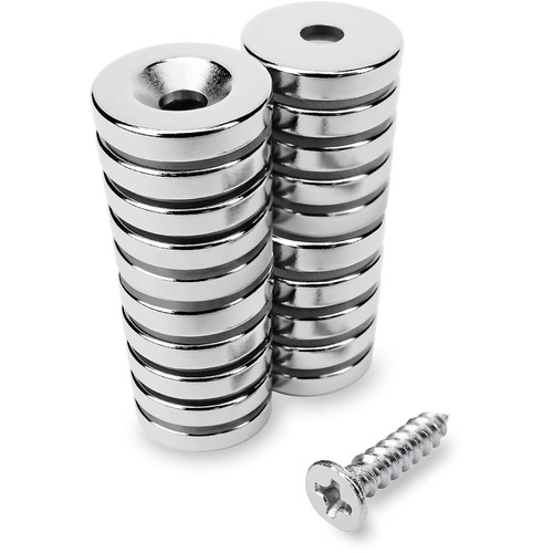 Pezzi magnete con - magnete, foro