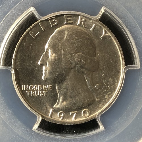1970 25c washington quarto - 1970, di