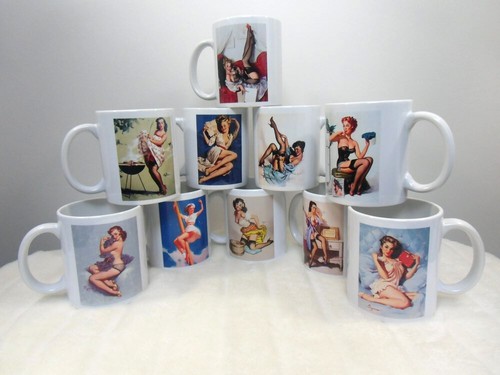 Mug tazza retrò vintage pinup - mug,