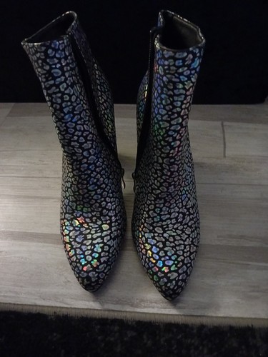 Stivaletti donna nuovi argento