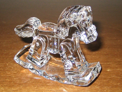 Cavallo dondolo miniatura - a,